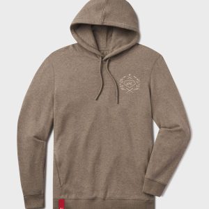 Rawlings x The Normal Brand Puremeso Fleece Hoodie Dark Tan