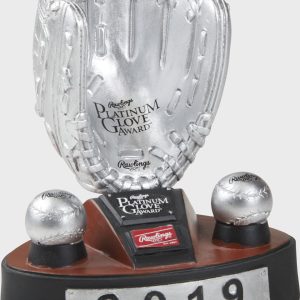 2019 Rawlings Platinum Glove Award Bobble Trophy