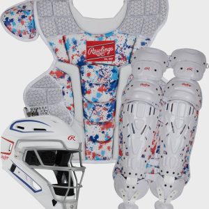 Limited Edition Mach USA Spatter Catcher's Gear Set Adult Intermediate Youth